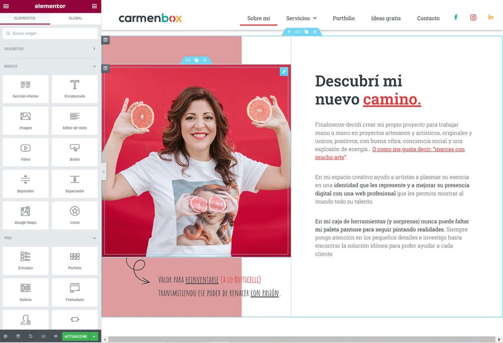 Desbloqueando la creatividad con Elementor en WordPress 1 como maquetar con elementor en wordpress