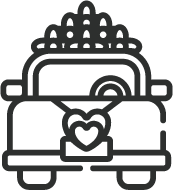 icono coche casados